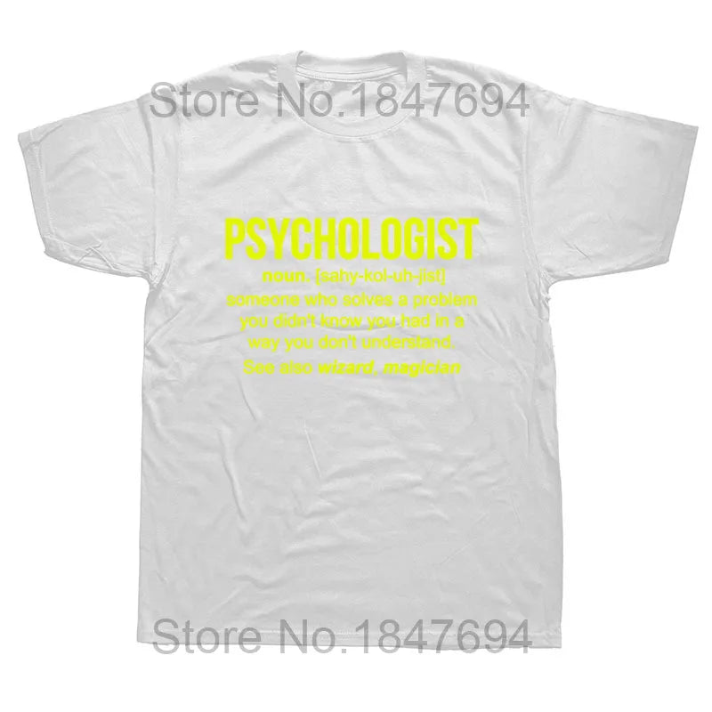 Funny Psychologist T-Shirt - 2 - ds  | ONEFY.SHOP