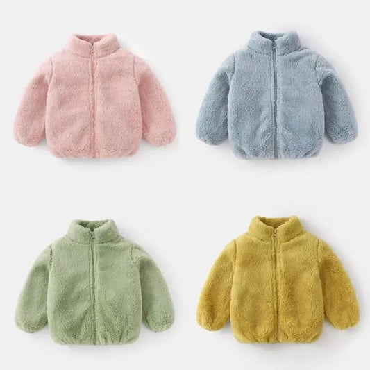 Fashion Children Plush Coat - 9 - kn | ONEFY.SHOP