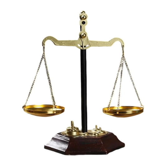 Classic Brass Balance Scale Ornament - 2 - aw | ONEFY.SHOP