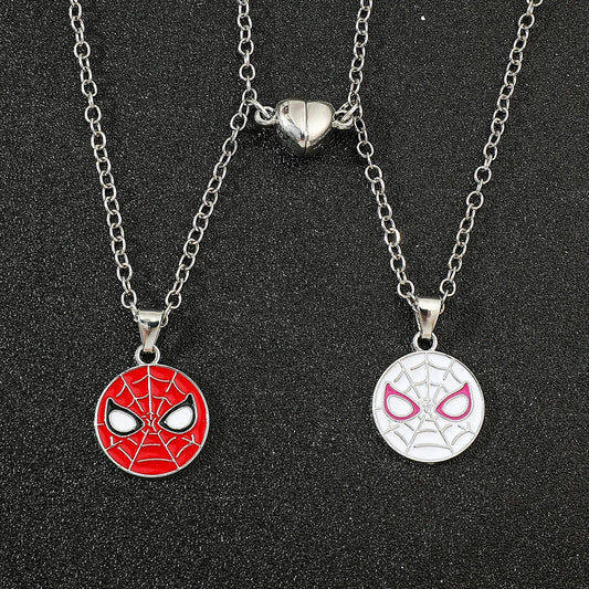 Magnetic Attraction Superhero Matching Necklaces - 7 -  rs | ONEFY.SHOP