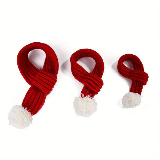 Dog Knitted Scarf Christmas for Pets - 5 - pn | ONEFY.SHOP