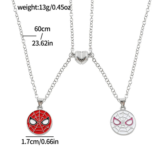 Magnetic Attraction Superhero Matching Necklaces - 7 -  rs | ONEFY.SHOP