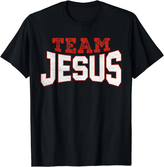 Team Jesus Faith T-Shirt - 8 - an | ONEFY.SHOP