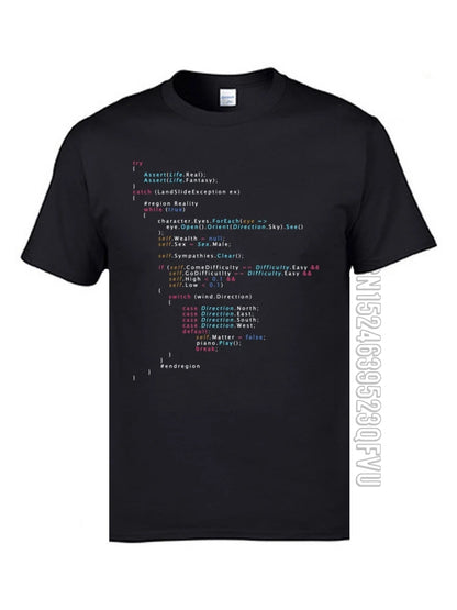 Colored Code Programming T-Shirt - 2 - ps | ONEFY.SHOP