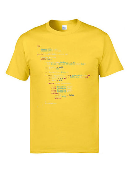 Colored Code Programming T-Shirt - 2 - ps | ONEFY.SHOP