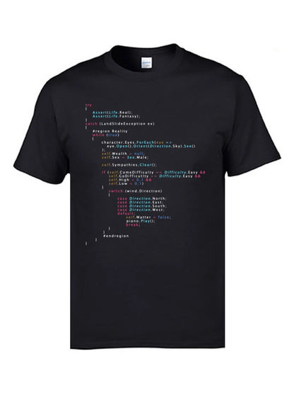 Colored Code Programming T-Shirt - 2 - ps | ONEFY.SHOP