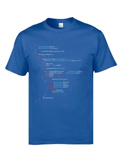 Colored Code Programming T-Shirt - 2 - ps | ONEFY.SHOP