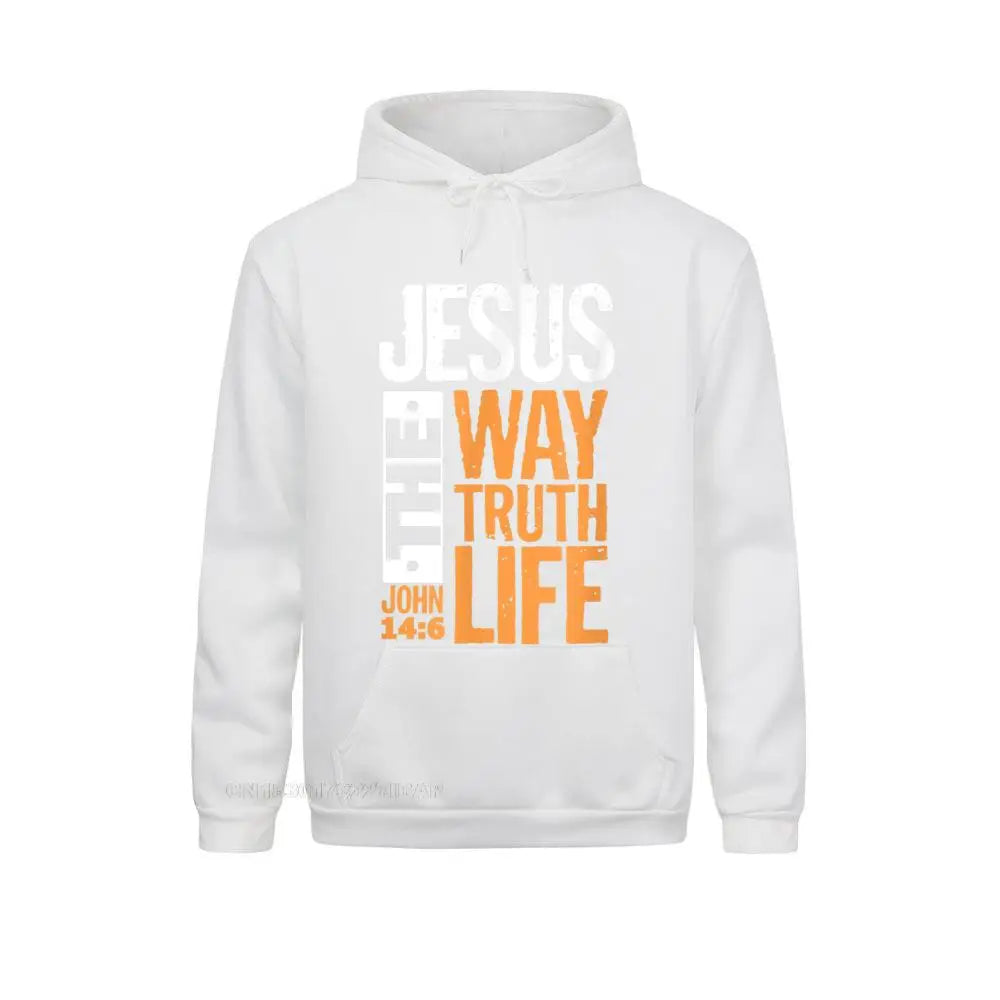 Jesus The Way, The Truth, The Life Hoodie - 8 - an | ONEFY.SHOP