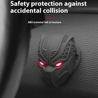 Black Panther Car Engine Start Button Cover - 3 - cs | ONEFY.SHOP