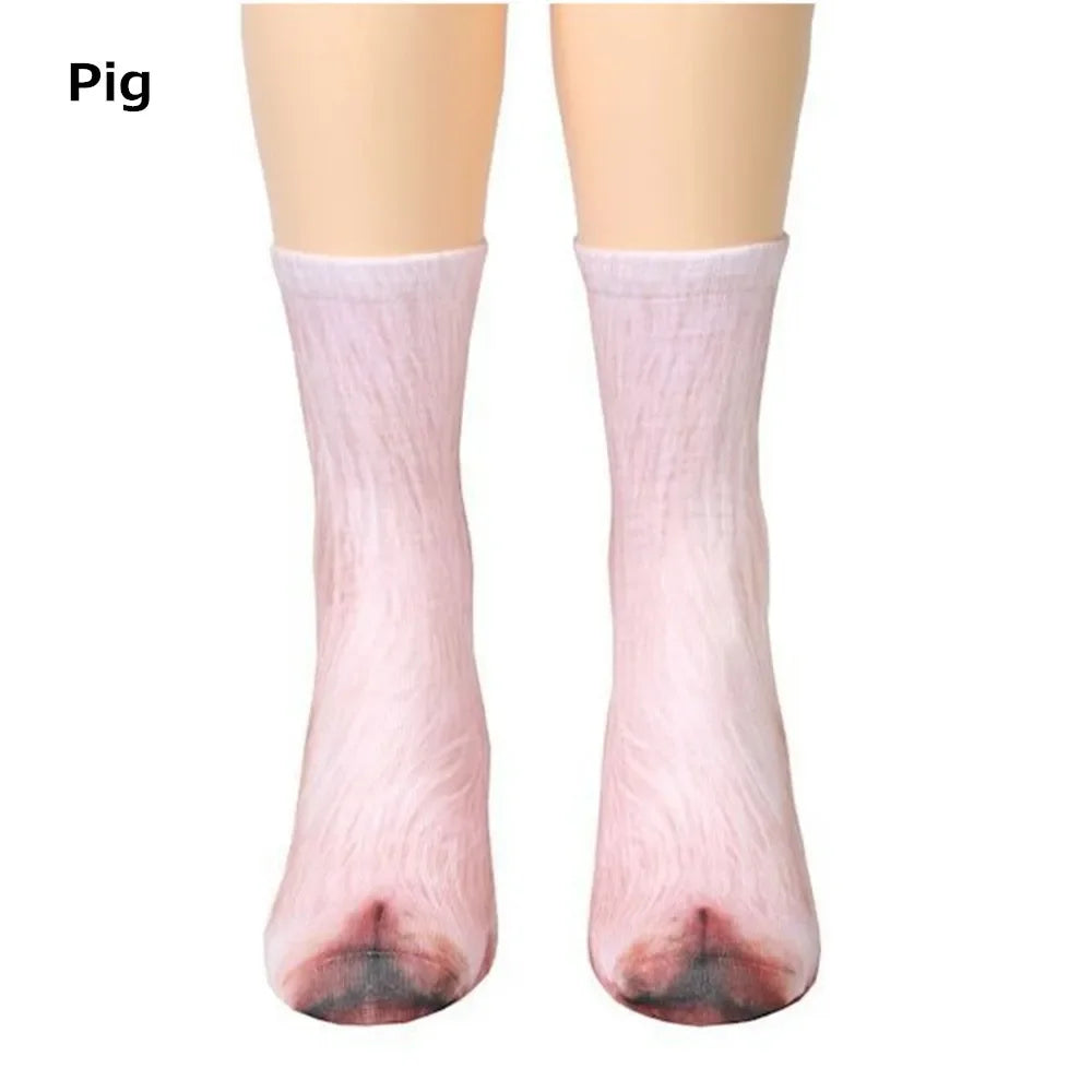 Realistic 3D Animal Paw Print Socks - 7 -  fs | ONEFY.SHOP
