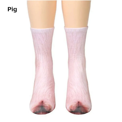 Realistic 3D Animal Paw Print Socks - 7 -  fs | ONEFY.SHOP