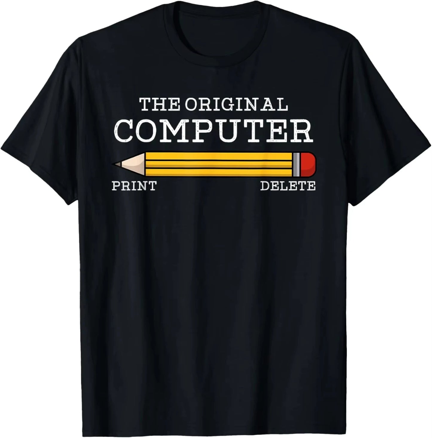 T-shirt original « Crayon d'ordinateur » - 2 - ps | ONEFY.SHOP