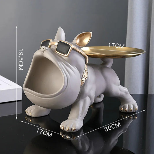 Decorative Bulldog Valet Tray and Storage Holder - 7 -  fs | ONEFY.SHOP