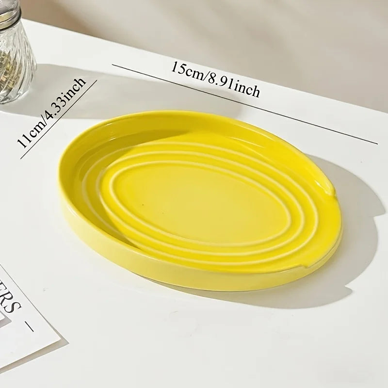 Porcelain Spoon Rest - 6 - km | ONEFY.SHOP