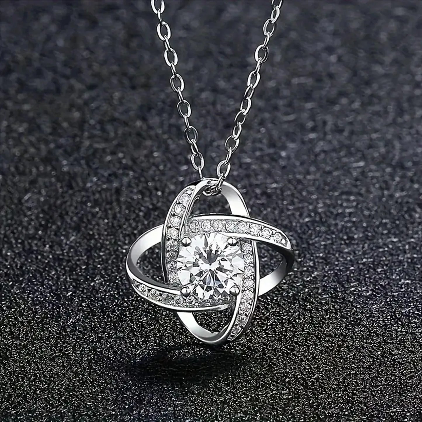 To My Queen" Love Knot Necklace - 7 -  rs | ONEFY.SHOP