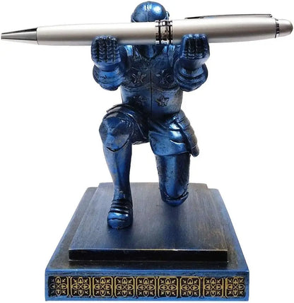Medieval Knight Desktop Pen Holder Set - 2 - aw | ONEFY.SHOP