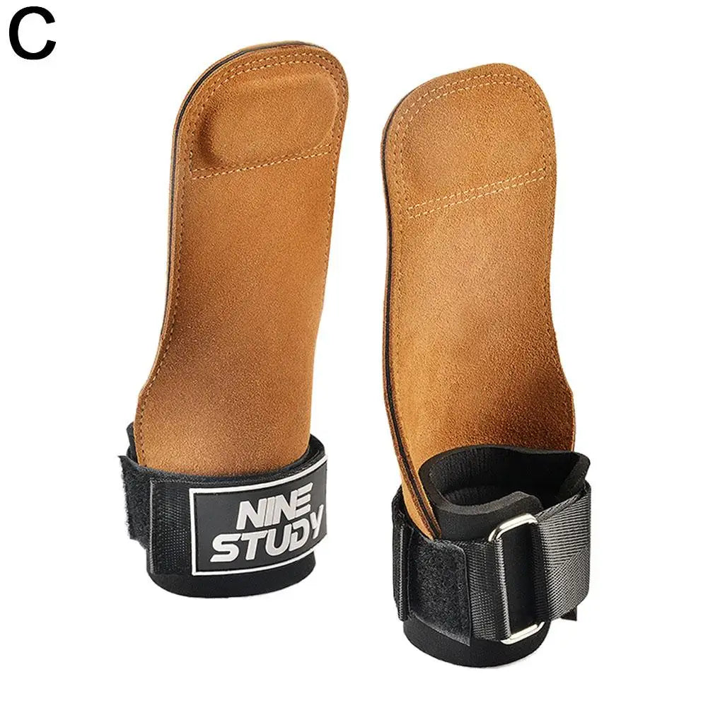 Cowhide Weightlifting Grip Pads - 4 - fs | ONEFY.SHOP