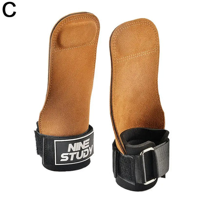 Cowhide Weightlifting Grip Pads - 4 - fs | ONEFY.SHOP