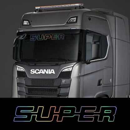Truck "SUPER" Windshield Decal - 7 -  rs | ONEFY.SHOP
