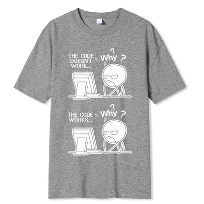 T-shirt « Code ne fonctionne pas » - 2 - PS | ONEFY.SHOP