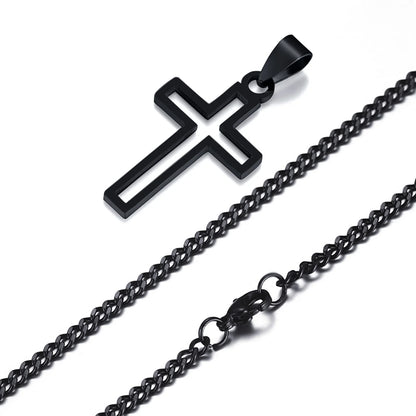 Casual Cross Necklace for Men - 8 - js | ONEFY.SHOP