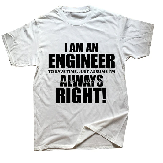 Humorous Engineer Slogan T-Shirt - 2 - es | ONEFY.SHOP
