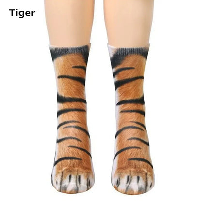 Realistic 3D Animal Paw Print Socks - 7 -  fs | ONEFY.SHOP