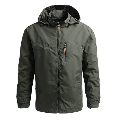 Waterproof Outdoor Utility Jacket - 2 - gn | ONEFY.SHOP