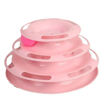 Pet Cat Toy Three-Layer Ball Tower - 5 - ps | ONEFY.SHOP