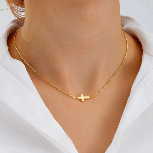 Cross Pendant Necklace for Women - 8 - js | ONEFY.SHOP