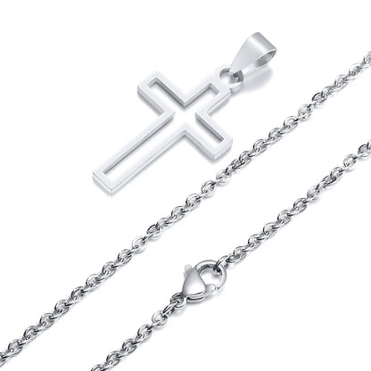 Casual Cross Necklace for Men - 8 - js | ONEFY.SHOP