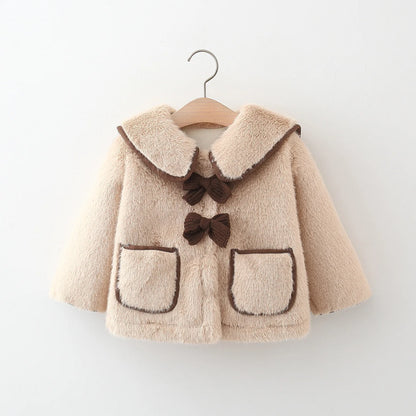 Child Warm Coat Baby Girl - 9 - kn | ONEFY.SHOP