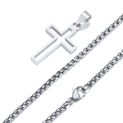 Casual Cross Necklace for Men - 8 - js | ONEFY.SHOP