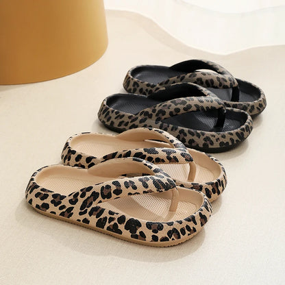 Patterned Platform Thong Flip-Flop - 2 - gn  | ONEFY.SHOP