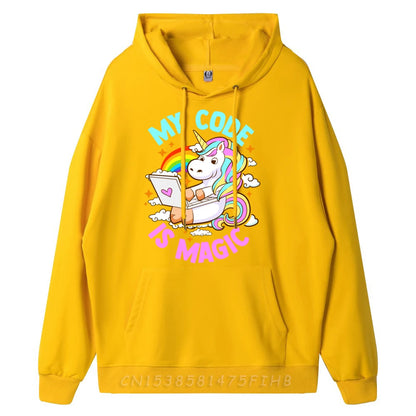 My Code Is Magic" Unicorn Developer Hoodie - 2 - ps | ONEFY.SHOP