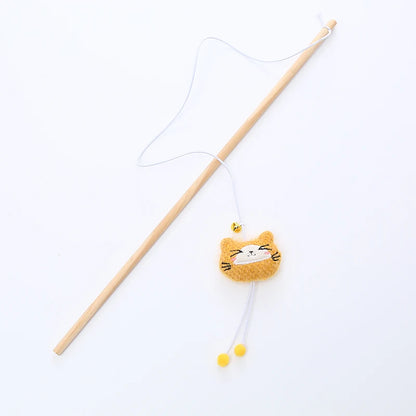 Cat Toy Wooden Pole with Bell - 9 - ps | ONEFY.SHOP