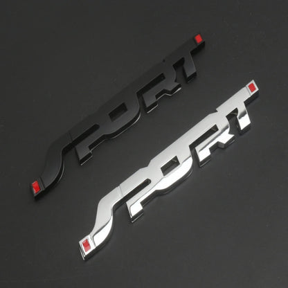 Metal 3D Sport Sticker Trunk - 3 - cs | ONEFY.SHOP