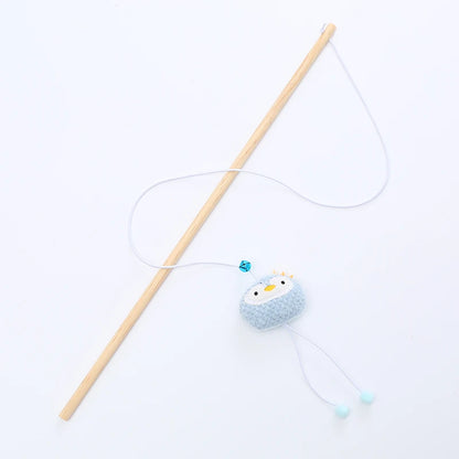 Cat Toy Wooden Pole with Bell - 9 - ps | ONEFY.SHOP