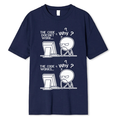 T-shirt « Code ne fonctionne pas » - 2 - PS | ONEFY.SHOP