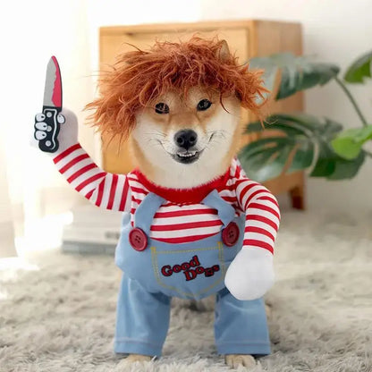 Chucky Dog Halloween Costume - 5 - pn | ONEFY.SHOP