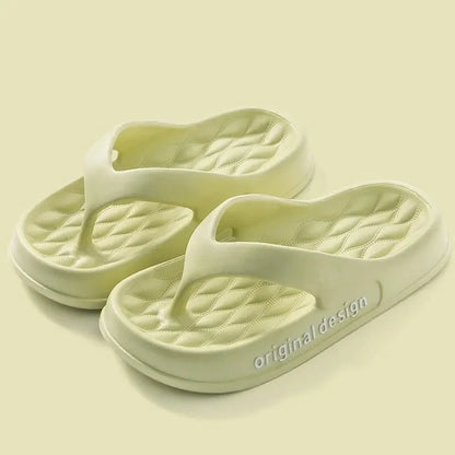 Minimalist Concave Thick Sole Slide Sandal - 2 - gn  | ONEFY.SHOP