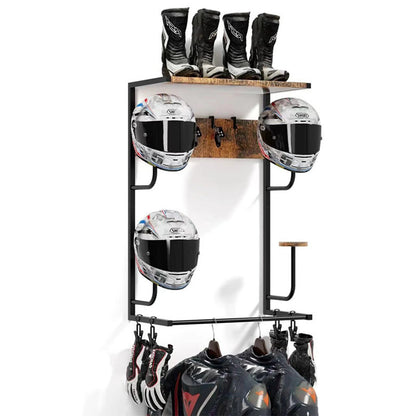 Wall-Mounted Helmet Decor - 3 - te | ONEFY.SHOP