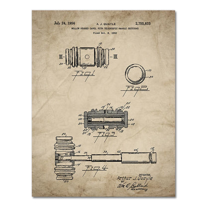Lady Justice Law Patent Posters - 2 - aw | ONEFY.SHOP