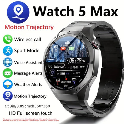 Round Smart Watch - 4 - ss | ONEFY.SHOP