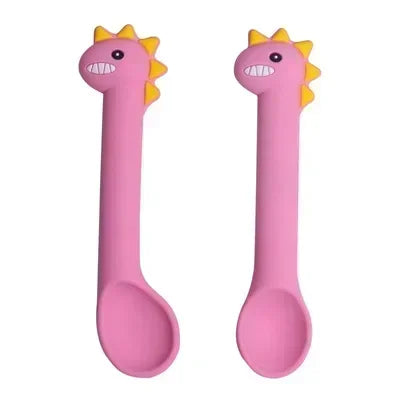 Dinosaur Bowl Plates with Spoon - 9 - bs | ONEFY.SHOP