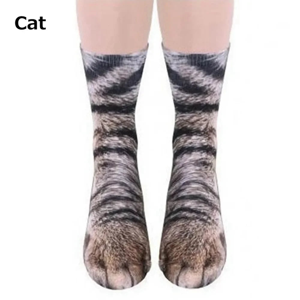 Realistic 3D Animal Paw Print Socks - 7 -  fs | ONEFY.SHOP