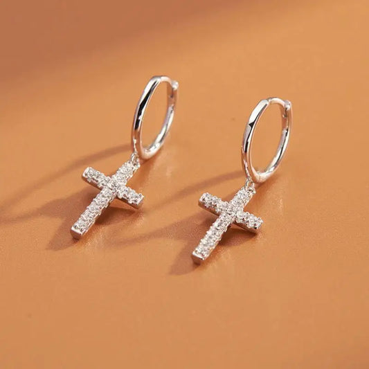 Christ Cross Earring - 8 - js | ONEFY.SHOP