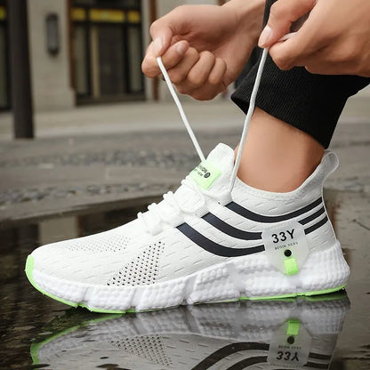 Dynamic Mesh Performance Sneaker - 2 - gn | ONEFY.SHOP