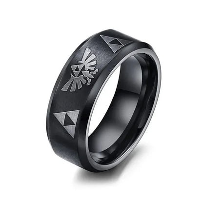 Triforce-Inspired Mythic Band Ring - 2 - gn | ONEFY.SHOP