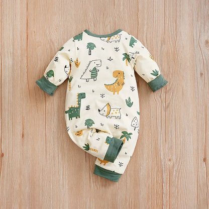 Baby Boys Jumpsuit Dino - 9 - kn | ONEFY.SHOP